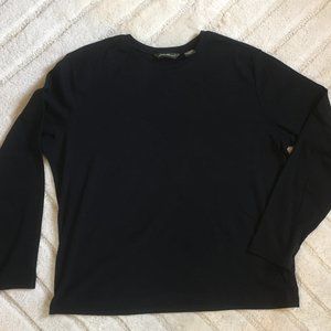 EDDIE BAUER Long Sleeve T - Black XL